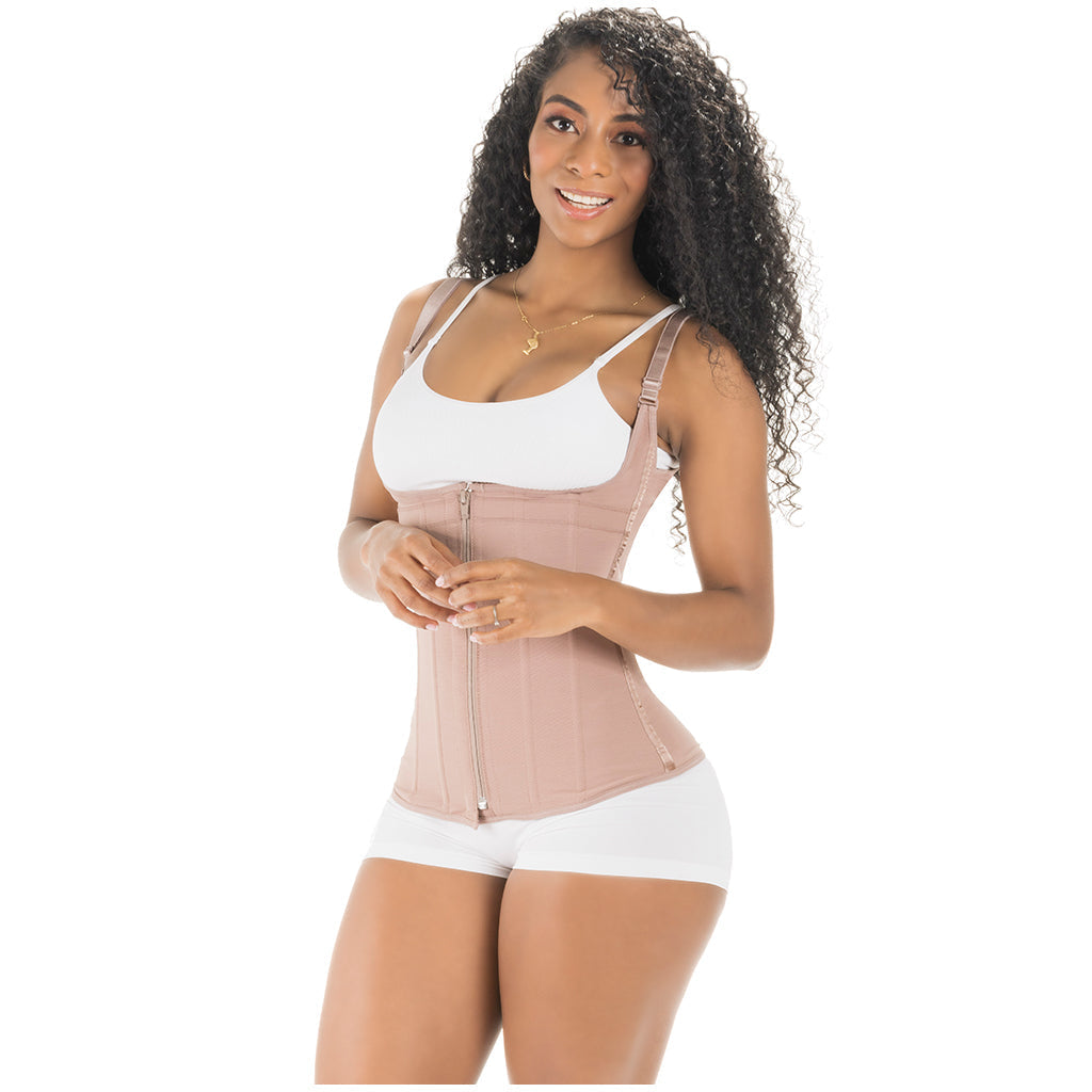 Tummy Control Shapewear Vest Girdle – Open Bust Daily Use Shaper | Powernet