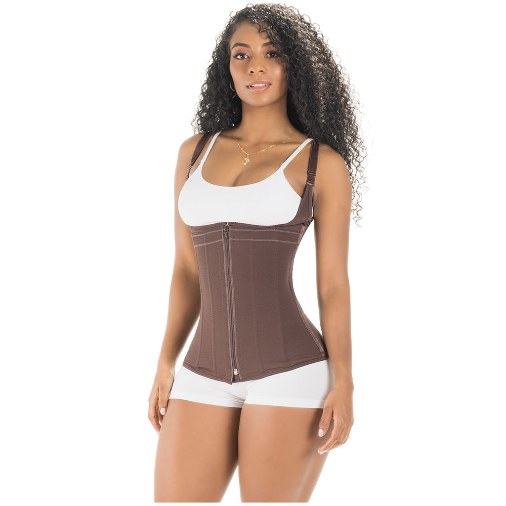 Tummy Control Shapewear Vest Girdle – Open Bust Daily Use Shaper | Powernet