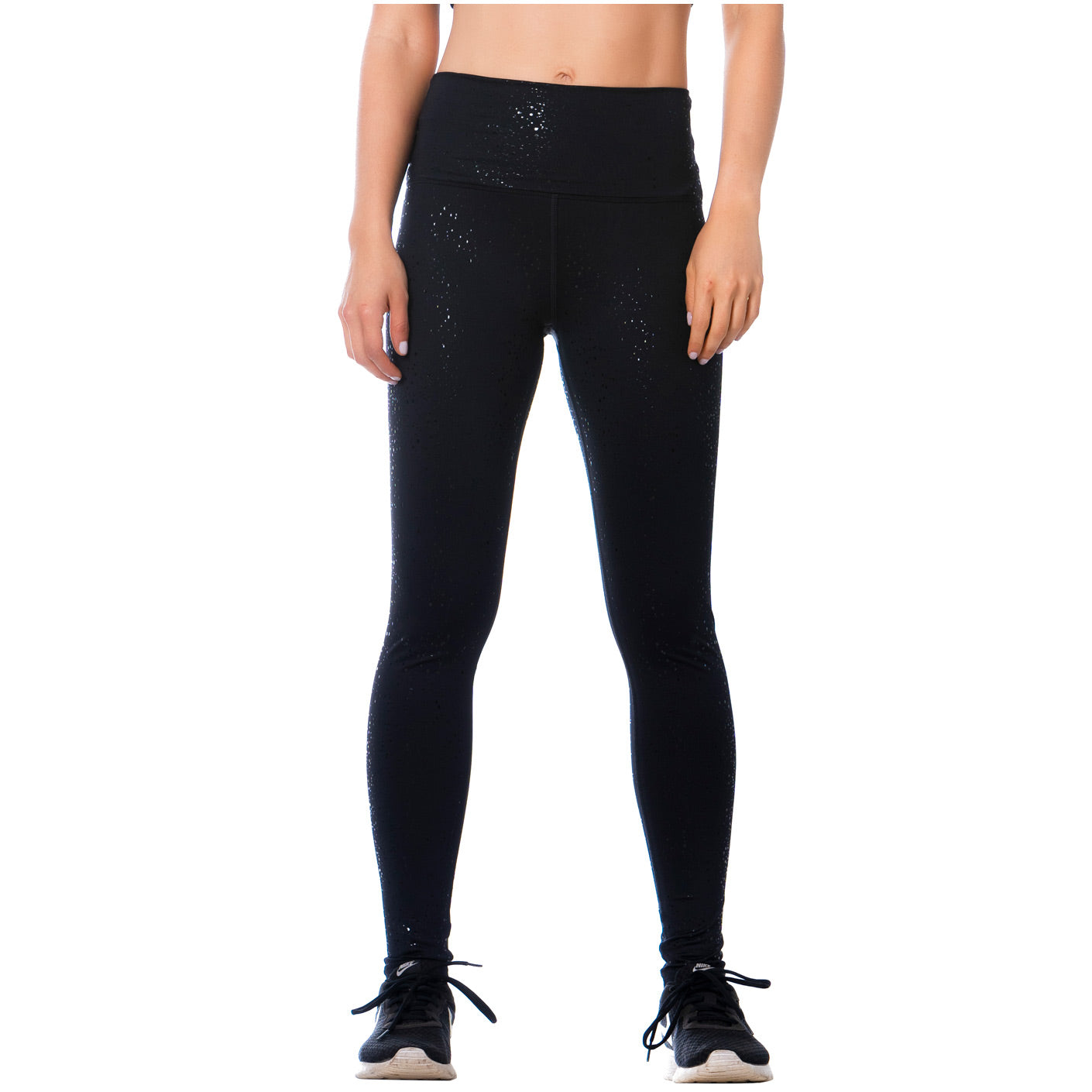 High-Rise Black Leggings for Women – Sculpting & Comfortable Fit