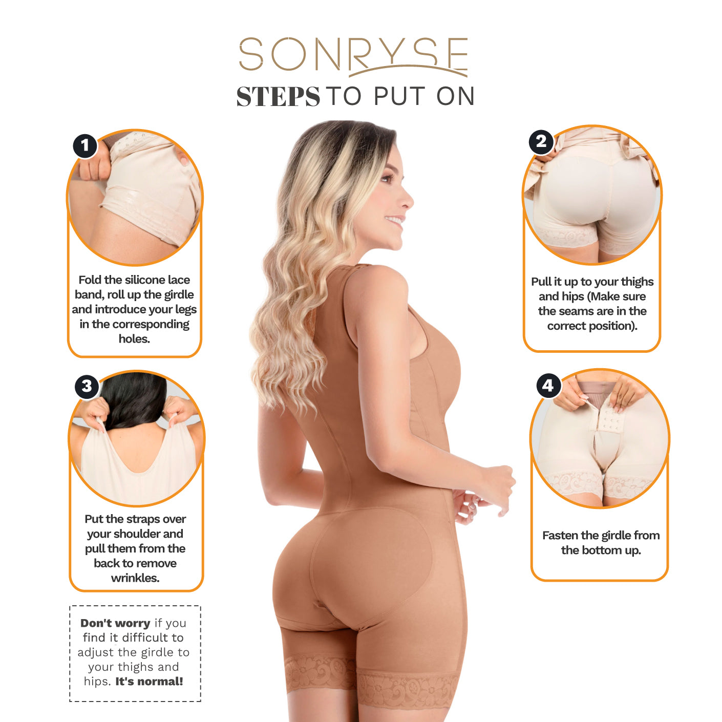 Colombian Shapewear Postpartum & Post-Surgery Girdle – High Compression Support