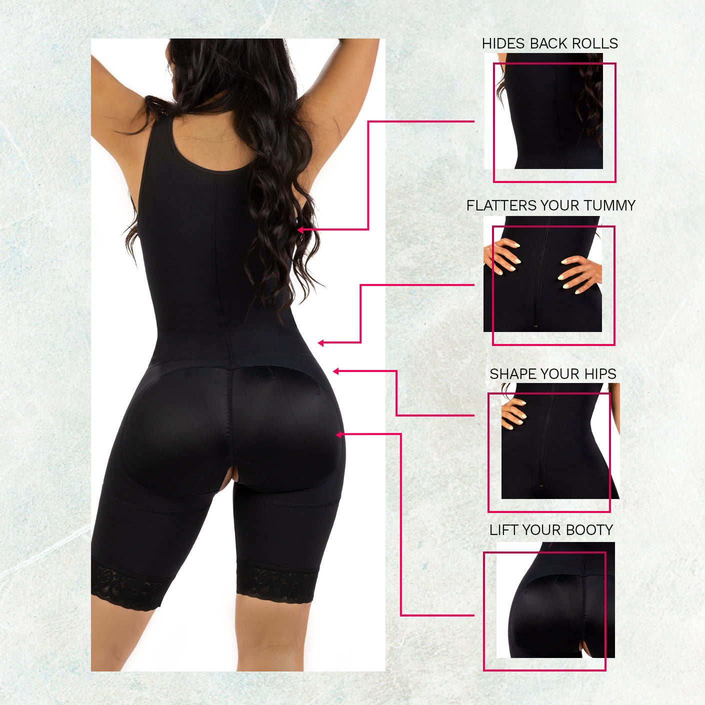 Colombian Faja – Bum Lift & Tummy Control Shapewear | Curvy Fit
