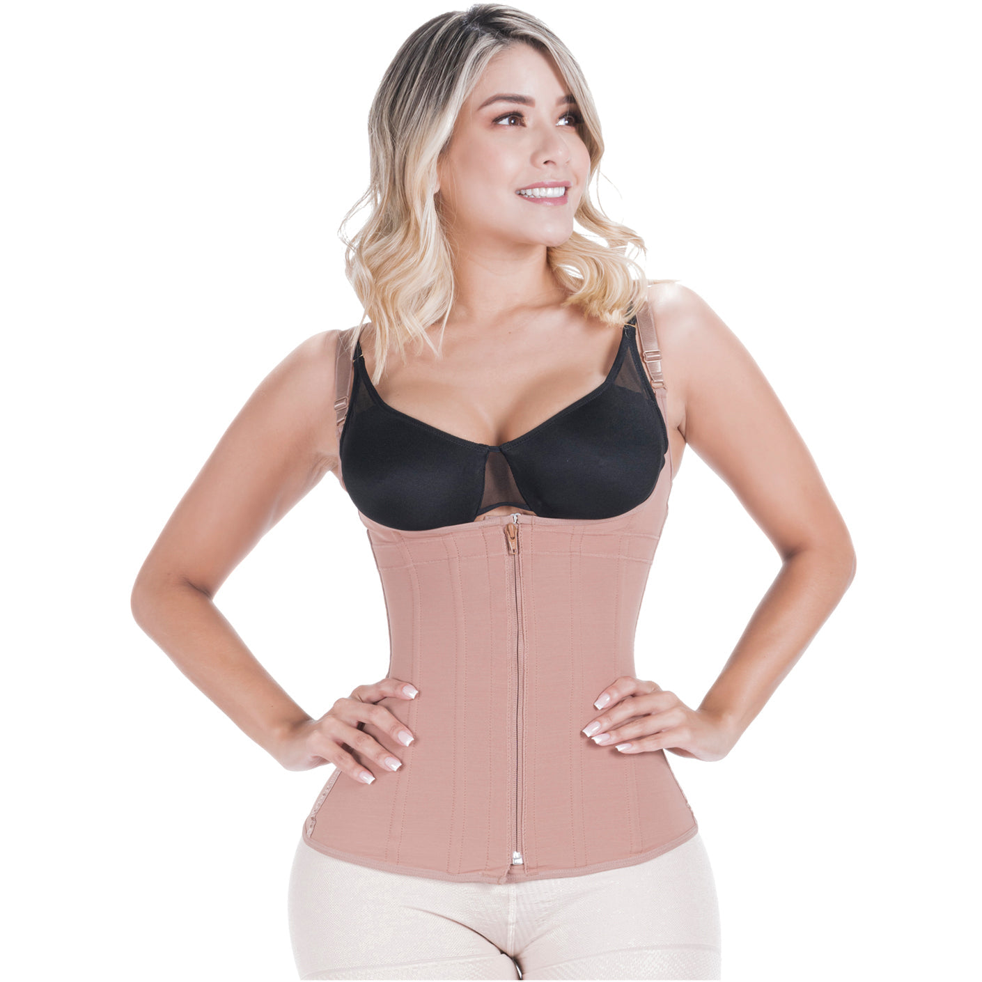 Tummy Control Shapewear Vest Girdle – Open Bust Daily Use Shaper | Powernet