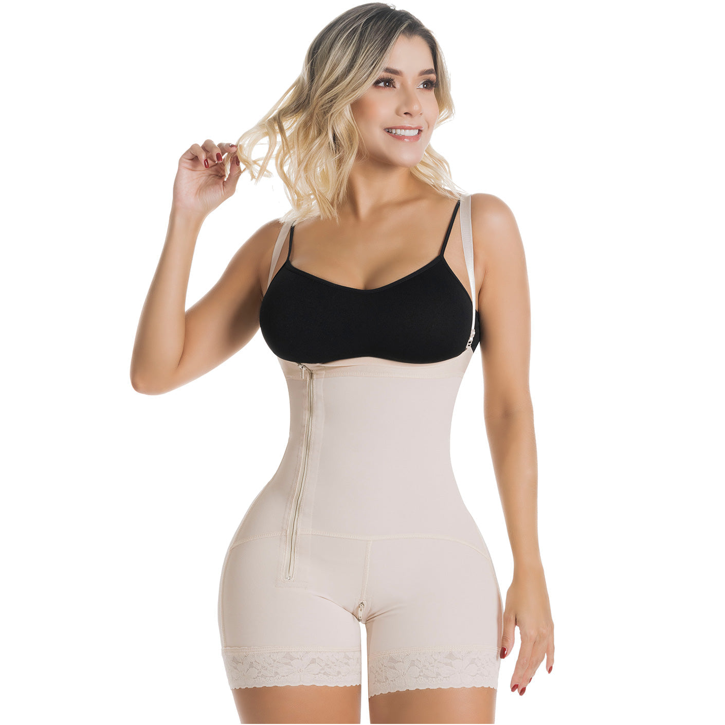 Fajas Colombianas Postpartum Stage 2 Lipo Compression Garment – Open Bust Tummy Tuck Shapewear | Powernet