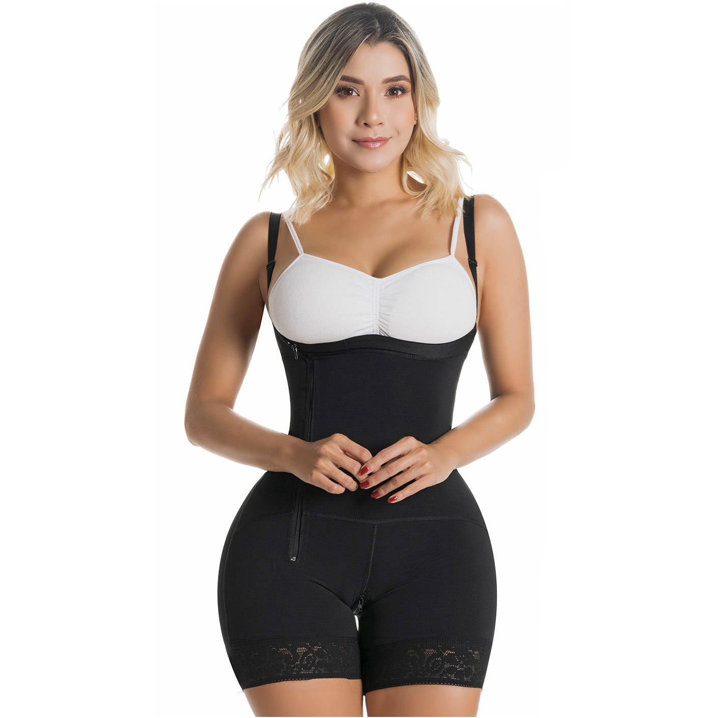 Fajas Colombianas Postpartum Stage 2 Lipo Compression Garment – Open Bust Tummy Tuck Shapewear | Powernet
