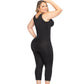 Seamless Tummy Control Shapewear Bodysuit – Stage 1 Faja, Knee-Length