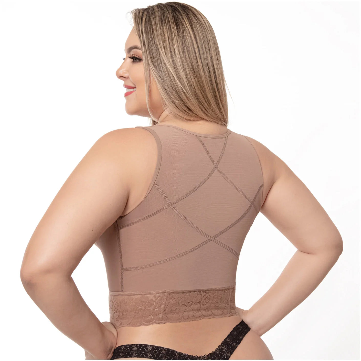 Women's Post-Op High Compression Front Closure Bra
