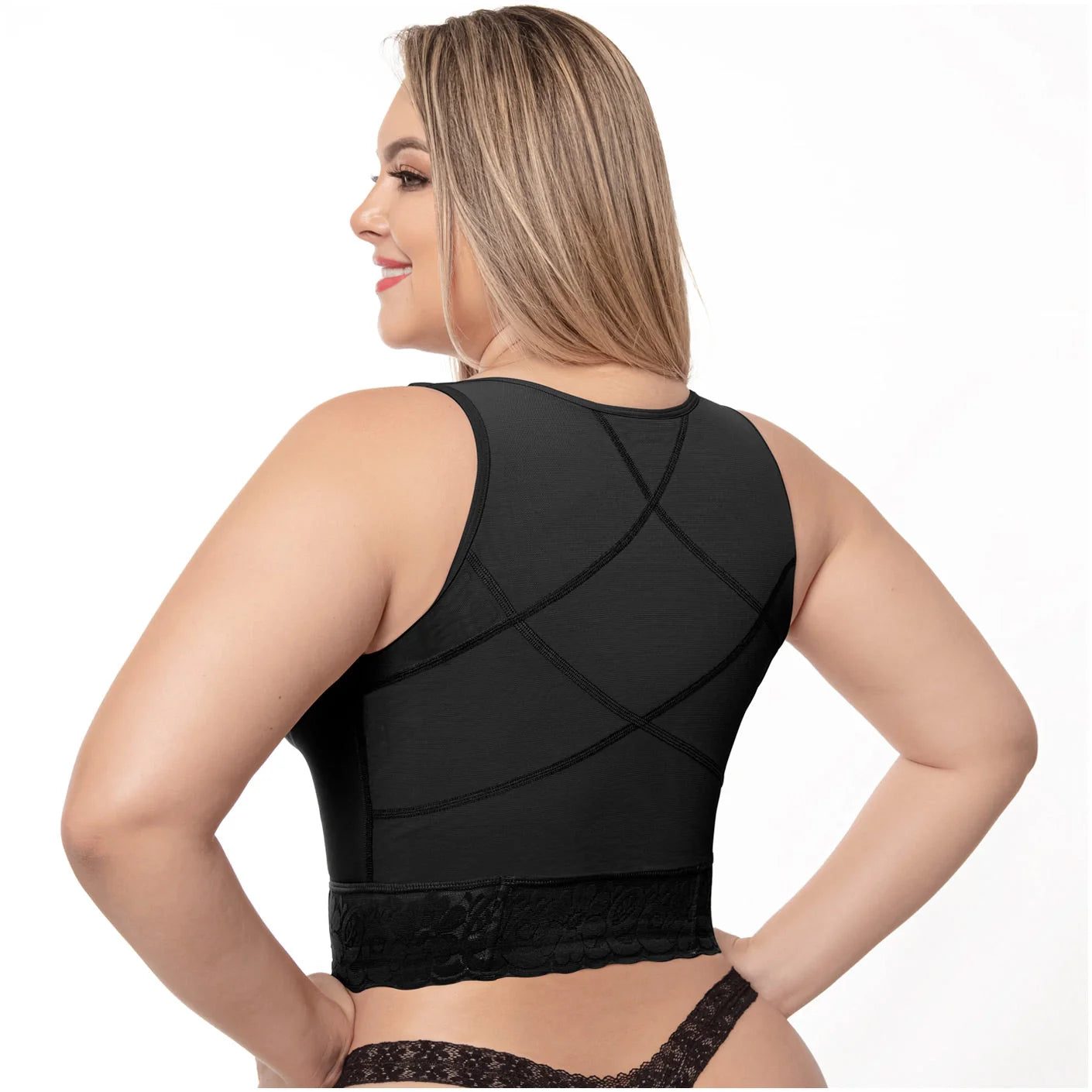 Women's Post-Op High Compression Front Closure Bra