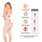 Open-Bust Post-Surgery Full Body Shaper | Knee-Length Butt Lifter Bodysuit – Powernet