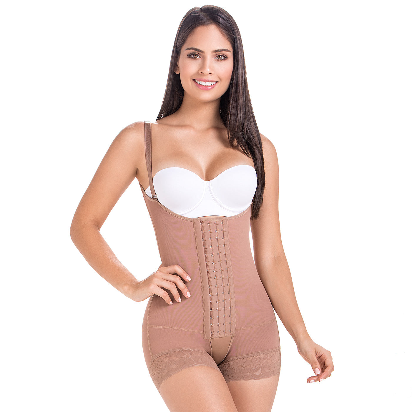 Colombian Postpartum Boyshort Shapewear – Strapless & Tummy Control