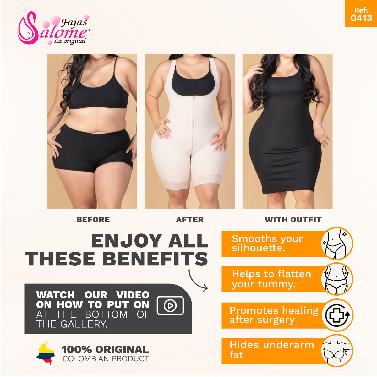 Butt Lifter & Tummy Control Shapewear | Open-Bust Hiphugger Bodysuit – Powernet