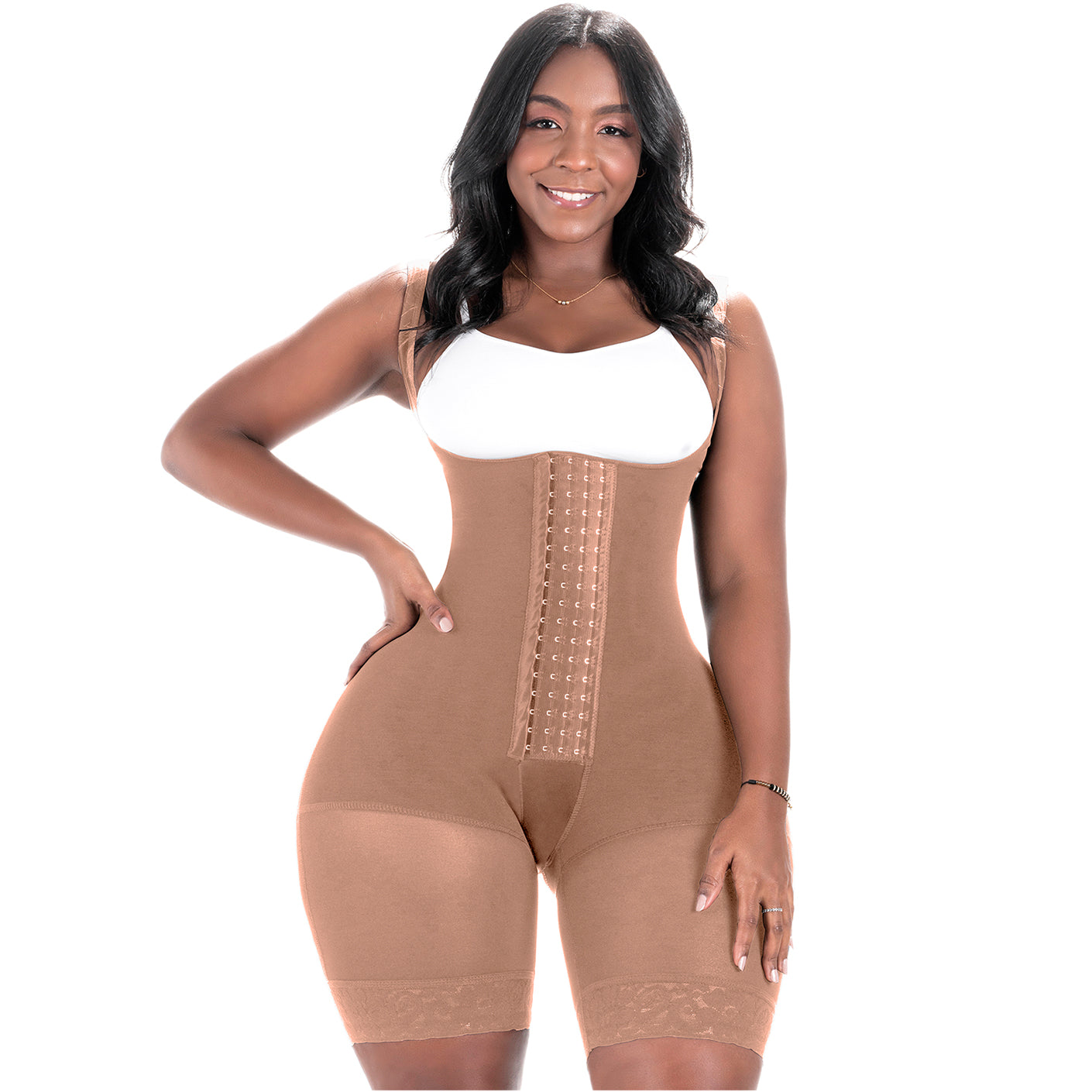 Colombian Butt Lifting Shapewear - Open Bust & Firm Compression