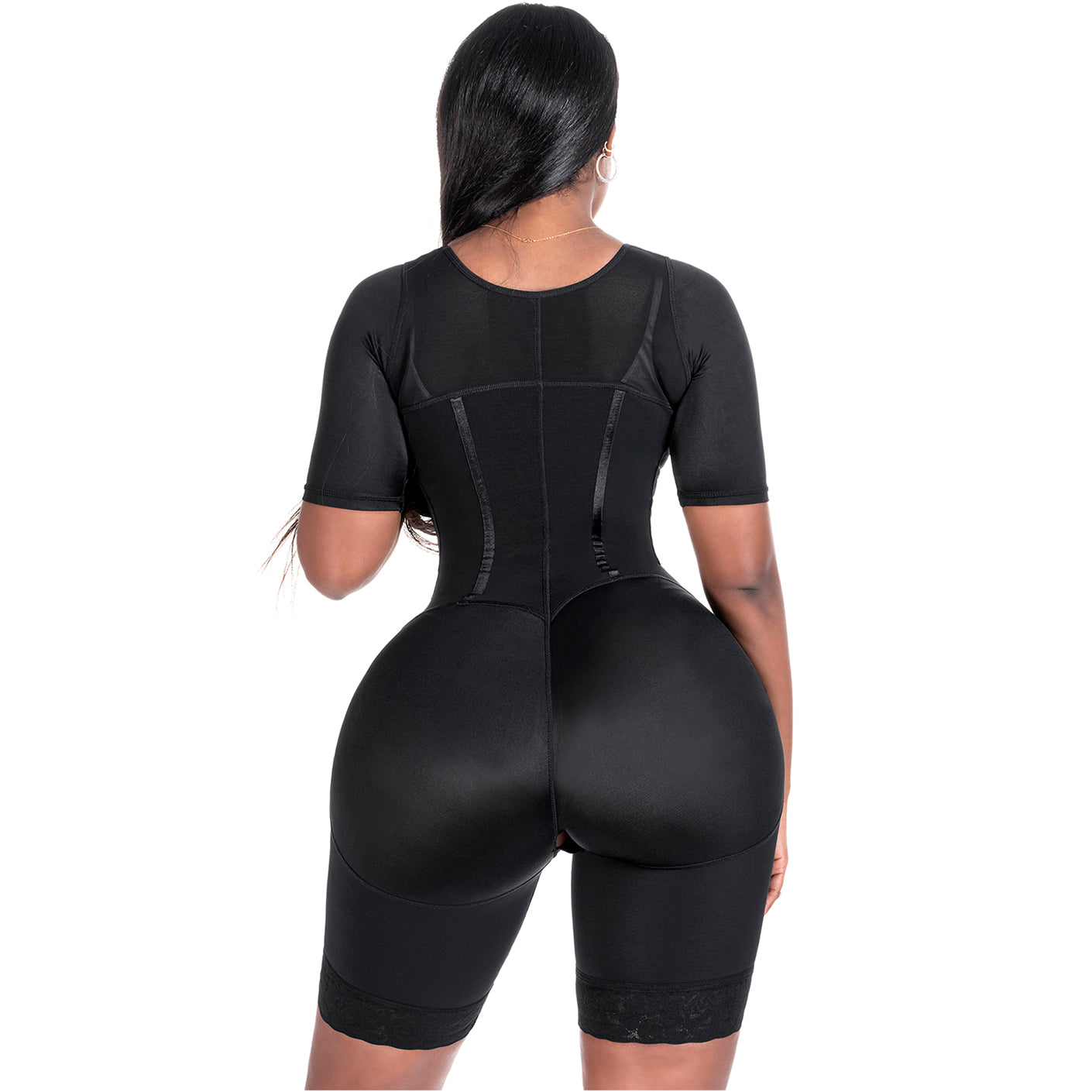 Colombian Post-Surgery Compression Garment - Sleeves & Built-in Bra