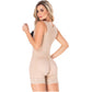 Women's Postpartum Tummy Control Bodysuit – Mid-Thigh Body Shaper | Powernet Compression
