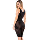Women's Butt Lifter Tummy Control Bodysuit – Knee-Length Full Body Shaper for a Sculpted Silhouette