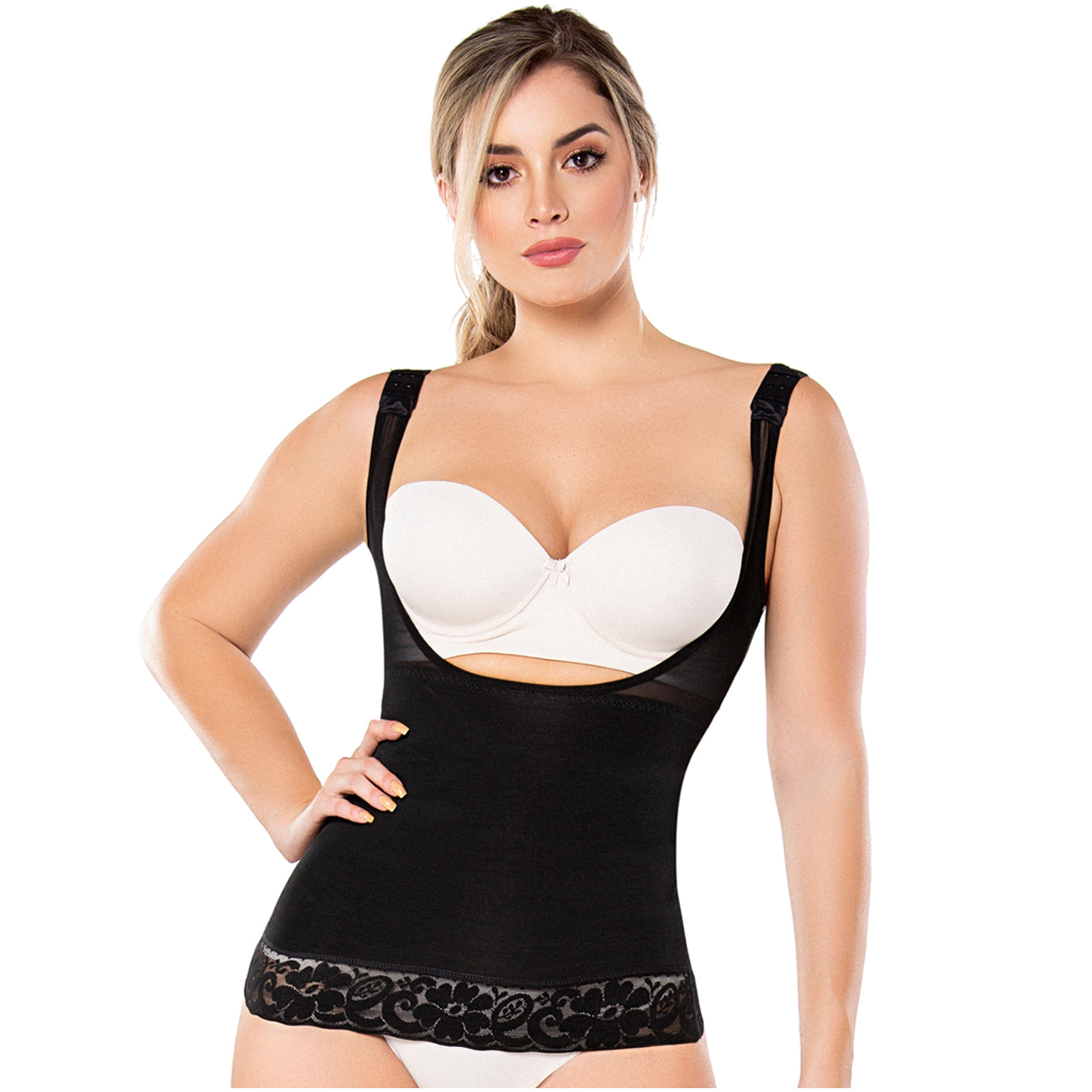 Posture Corrector Women's Vest – Slimming Torsette Shapewear | Powernet Compression