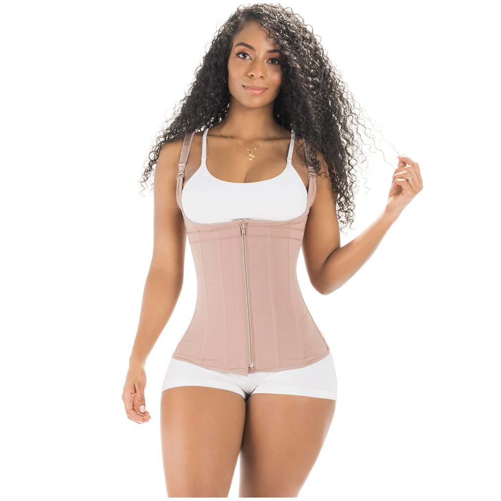 Tummy Control Shapewear Vest Girdle – Open Bust Daily Use Shaper | Powernet