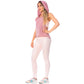 Women's Pink Sleeveless Hooded Tank Top – Lightweight Microfiber, Breathable & Stylish