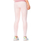 High-Rise Shimmer Pink Sports Leggings for Women – Stretchy, Sculpting & Stylish