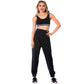 High-Waisted Black Joggers for Women – Soft, Stretchy & Versatile