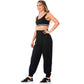 High-Waisted Black Joggers for Women – Soft, Stretchy & Versatile