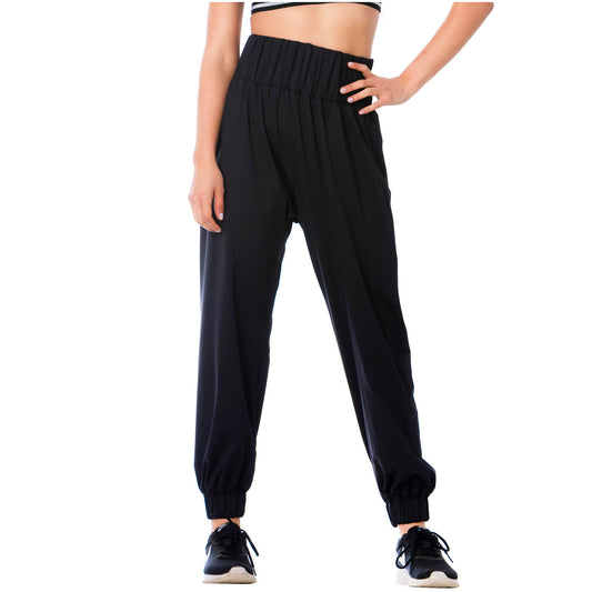 High-Waisted Black Joggers for Women – Soft, Stretchy & Versatile