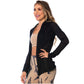 Through Black Sports Jacket for Women – Lightweight, Breathable & Stylish