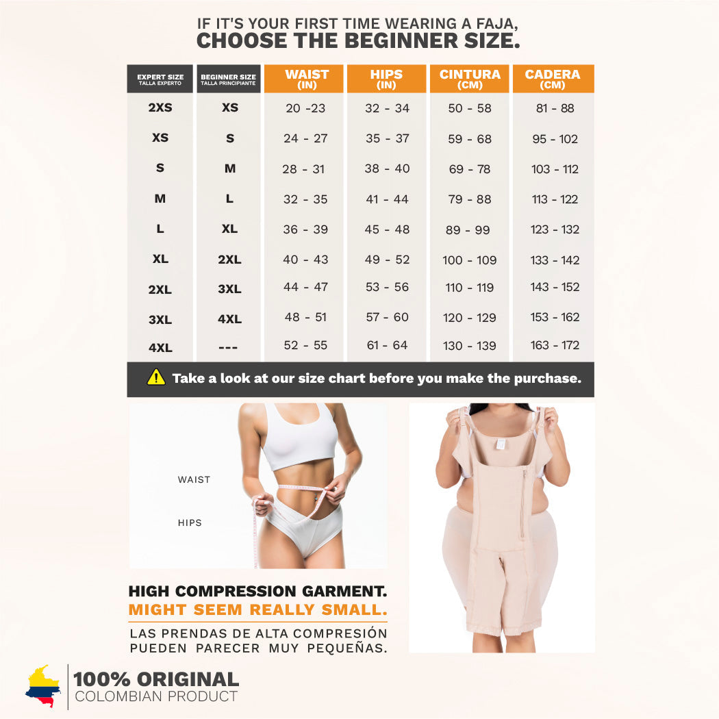 Open Bust Mid-Thigh Postpartum Compression Shapewear – Girdle After Pregnancy & Butt-Lifting Body Shaper