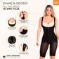 Women's Butt Lifter Tummy Control Bodysuit – Knee-Length Full Body Shaper for a Sculpted Silhouette