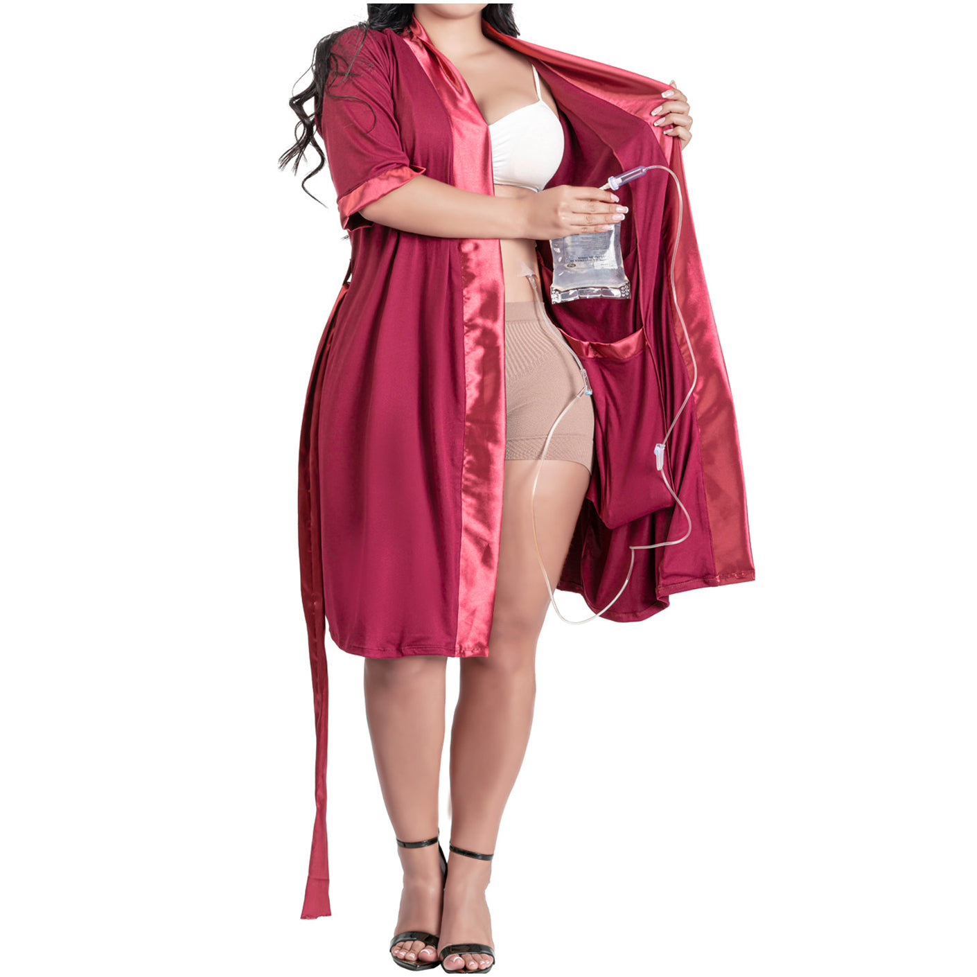 Post-Surgery Mastectomy Pajamas – Soft & Comfortable Recovery Robe