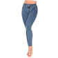 Skinny Colombian Butt Lifter Jeans | Removable Padded Push-Up Denim