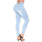 Skinny Colombian Butt Lifter Jeans | Removable Padded Push-Up Denim
