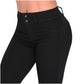 Skinny Colombian Butt Lifter Jeans | Removable Padded Push-Up Denim