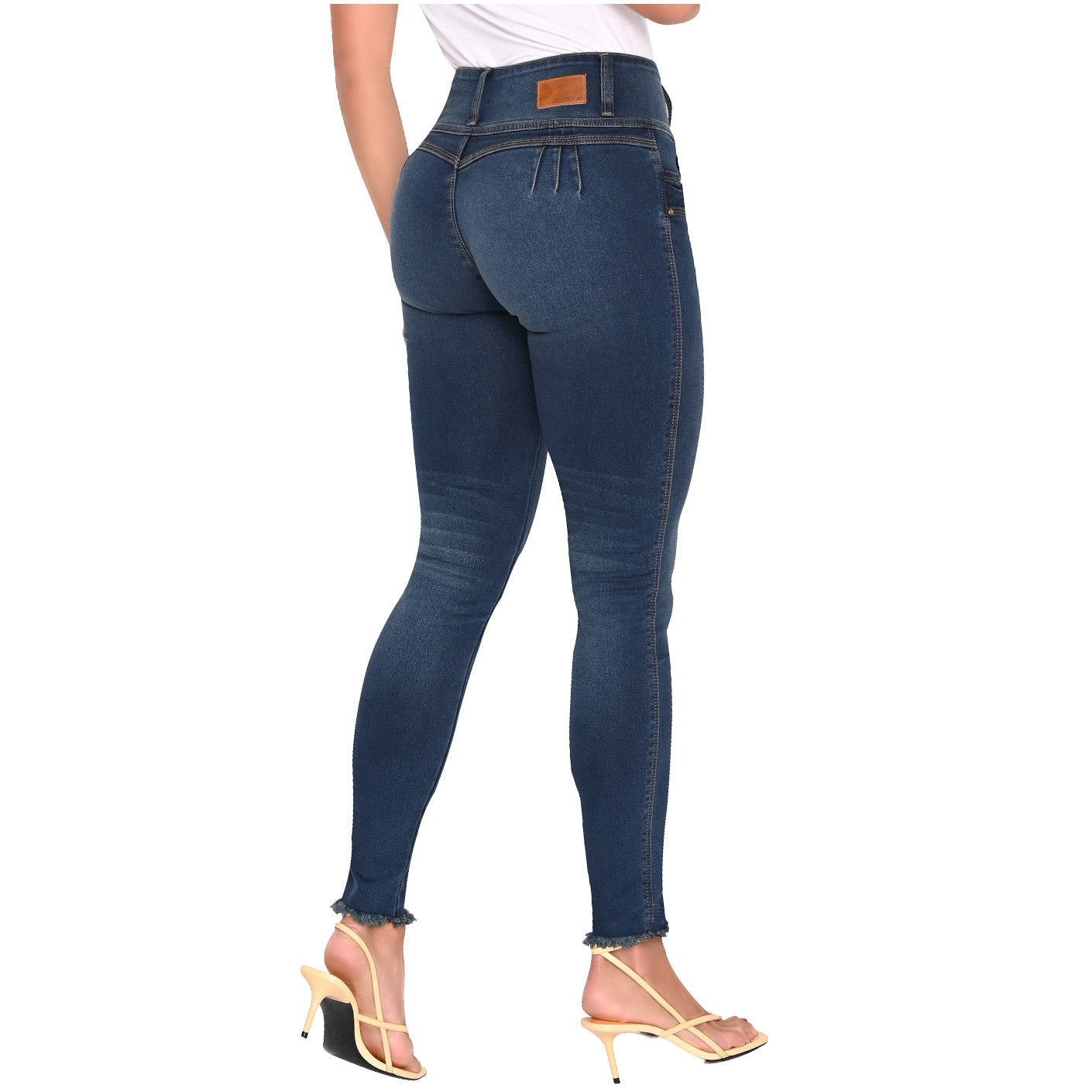 Colombian Butt Lifter Skinny Jeans - High-Waisted Sculpting Fit