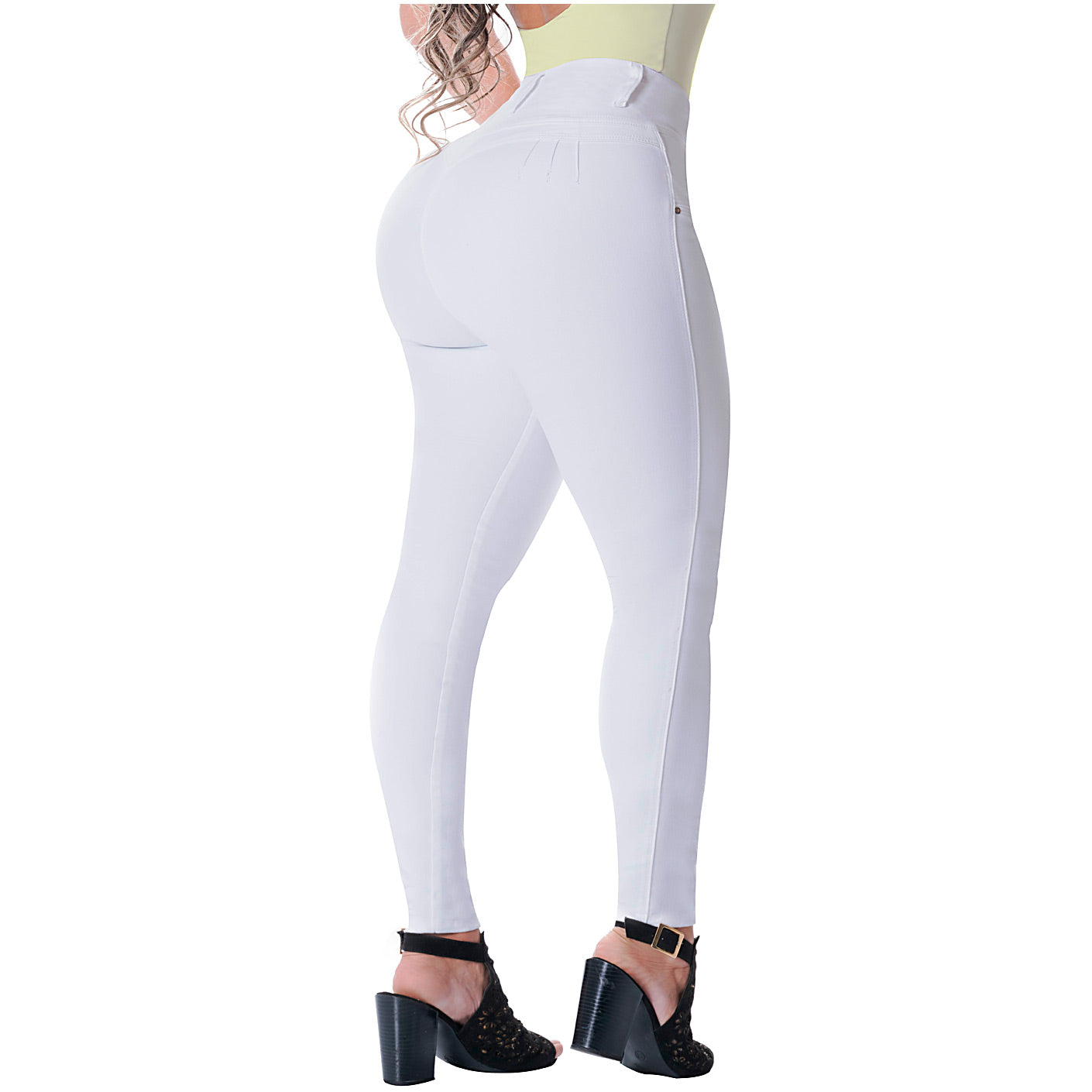 High-Rise Colombian Butt Lifter Skinny Jeans – Sculpting & Stylish