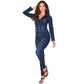 Colombian Denim Jumpsuit for Women – Inner Girdle for Shaping