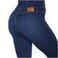 Colombian Denim Jumpsuit for Women – Inner Girdle for Shaping