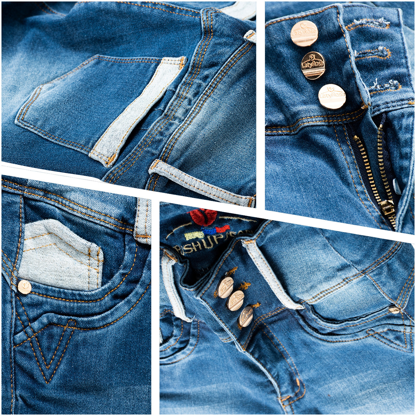 Colombian Butt Lifter Skinny Jeans | High-Waisted Push-Up Denim
