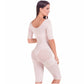 Post-Surgery Full Body Shapewear with Sleeves – Compression Support