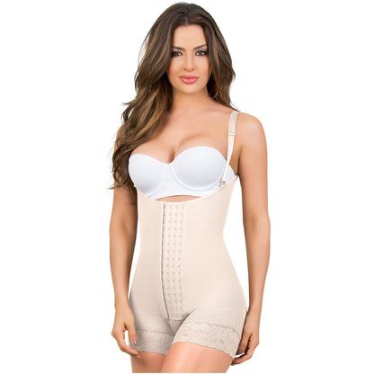 Colombian Postpartum Boyshort Shapewear – Strapless & Tummy Control