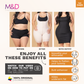 Colombian Post-Surgery Mid-Thigh Shapewear for Hourglass Body