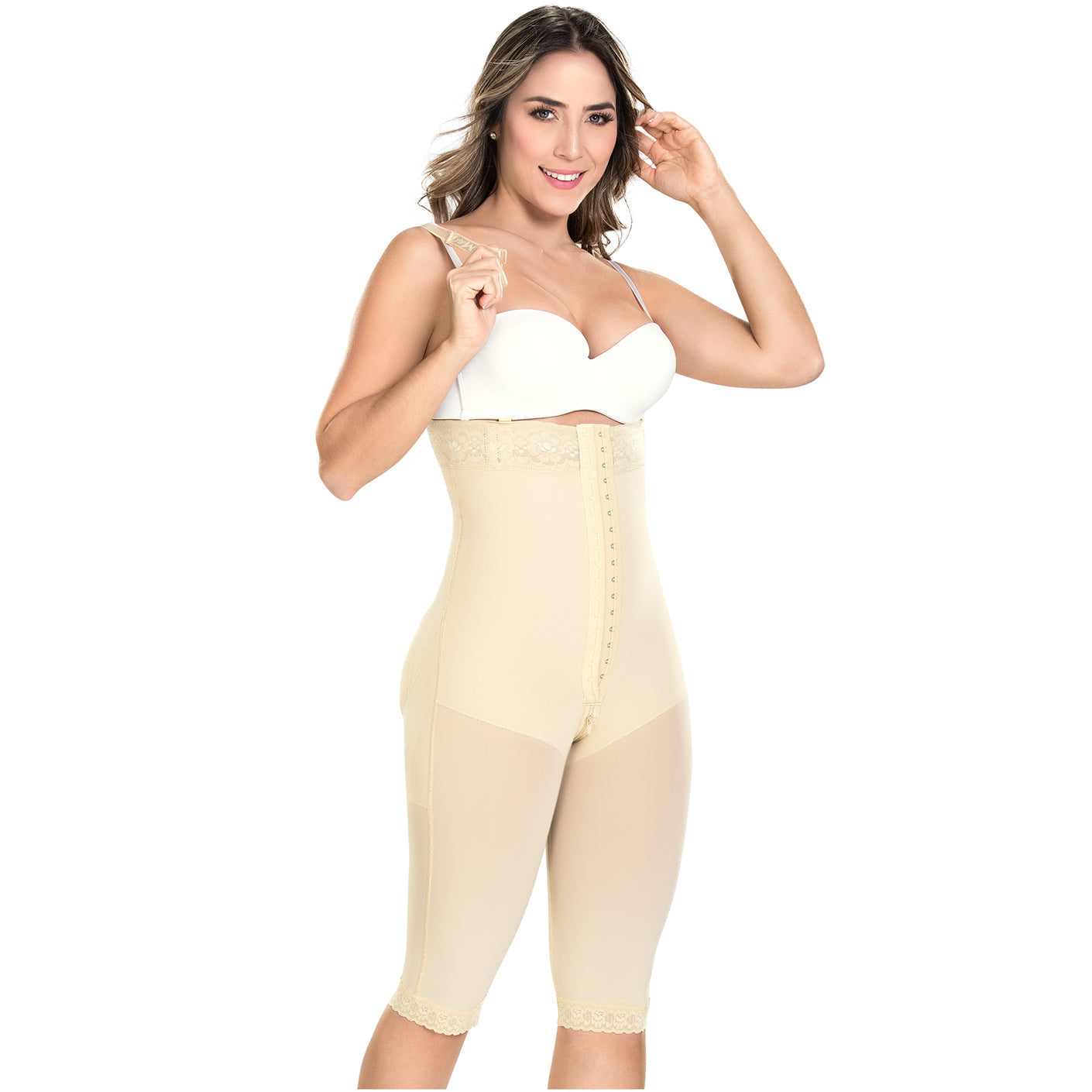 Colombian Strapless Butt Lifting Tummy Control Shapewear | Powernet Body Shaper for Women