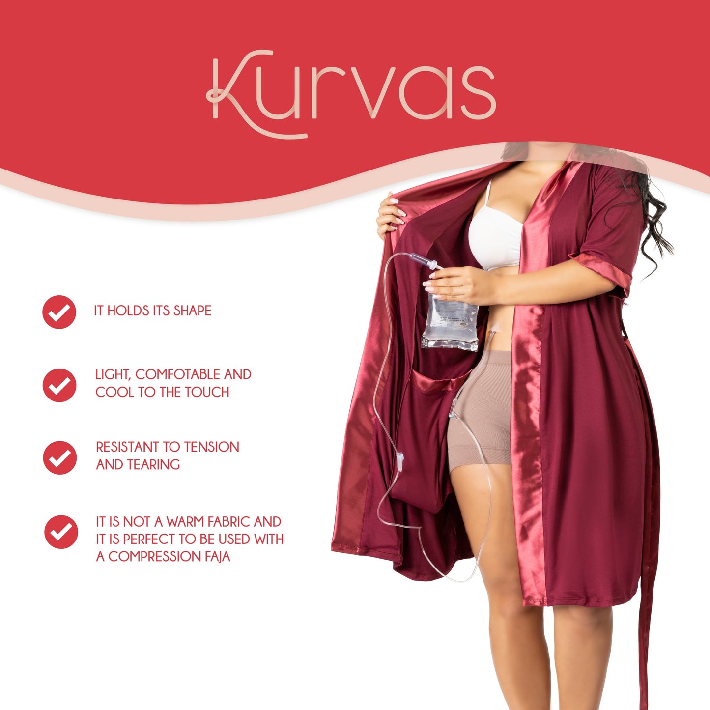 Post-Surgery Mastectomy Pajamas – Soft & Comfortable Recovery Robe