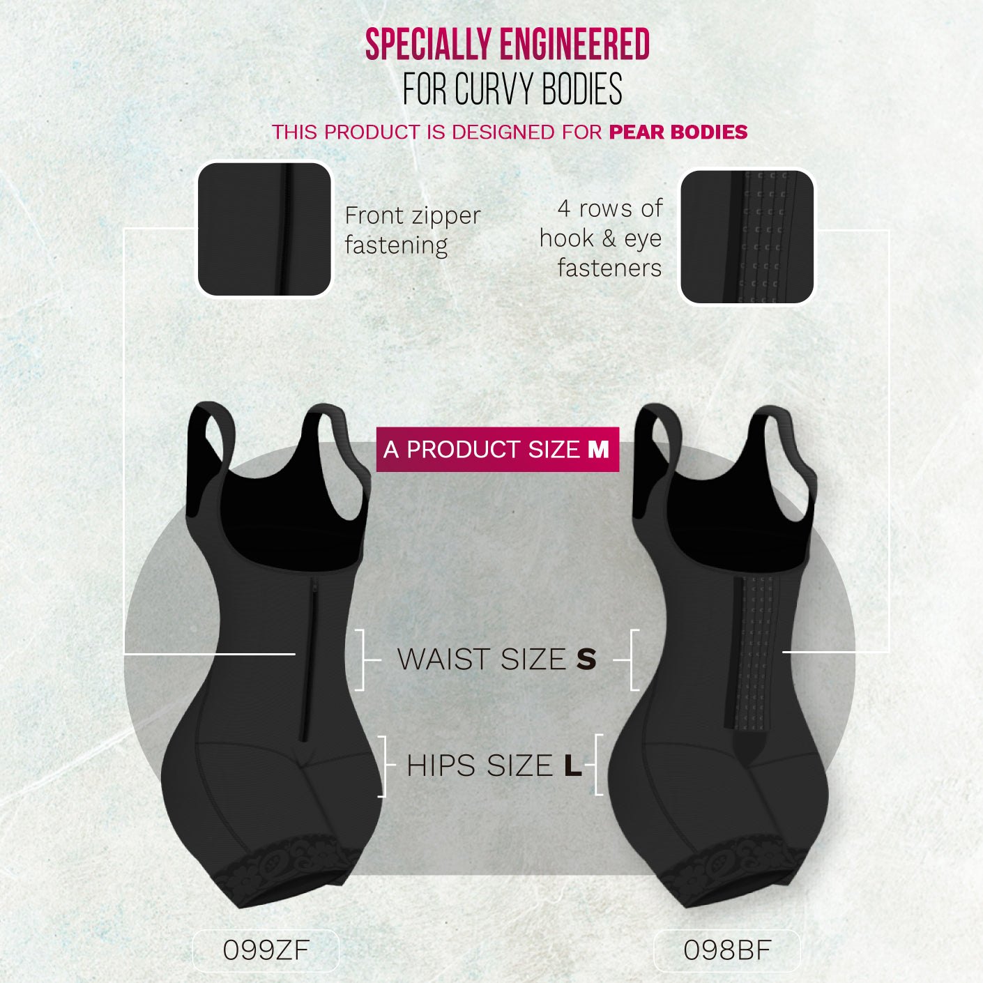 Colombian Faja – Bum Lift & Tummy Control Shapewear | Curvy Fit