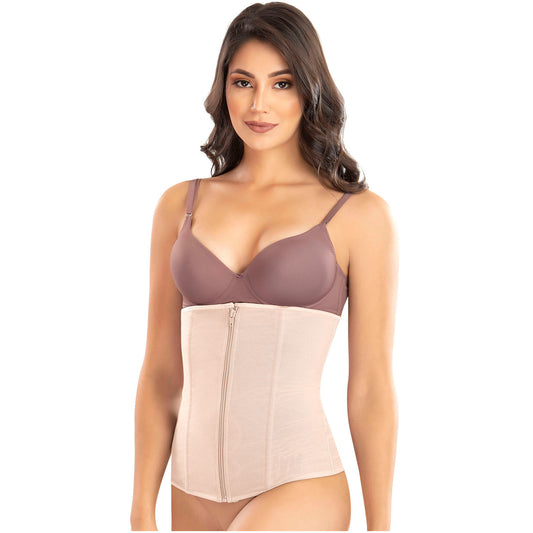 Women's Shapewear Waist Cincher - Firm Control & Powernet Compression