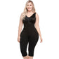 Colombian Knee-Length Shapewear with Built-in Bra & High Back – Post-Surgery & Postpartum Support