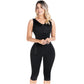 Colombian Shapewear Knee-Length with Built-in Bra & High Back – Post-Surgery & Postpartum Support