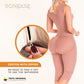 Colombian Shapewear Knee-Length with Built-in Bra & High Back – Post-Surgery & Postpartum Support