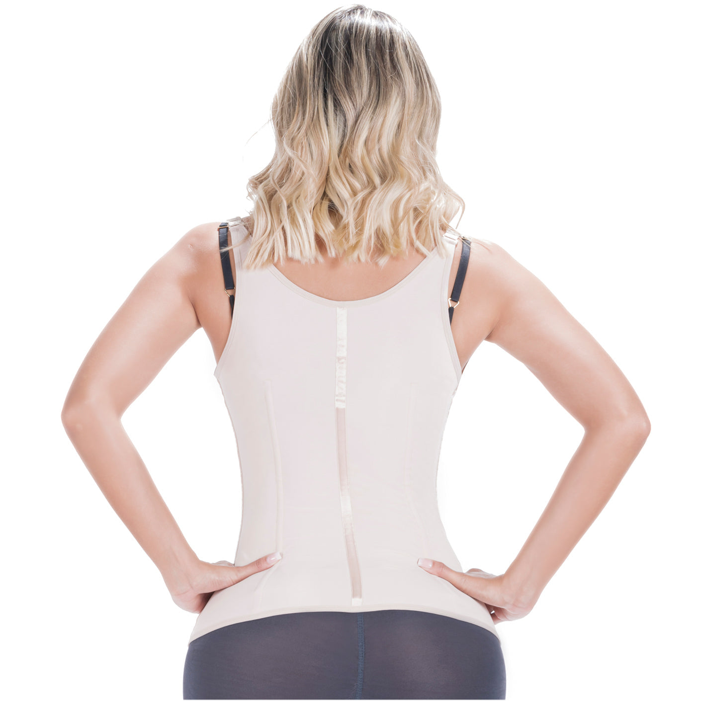 Tummy Control Shapewear Vest Girdle – Open Bust Daily Use Shaper | Powernet