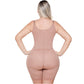 Postpartum Post-Surgery Compression Garment | Tummy Control Butt Lifter Body Shaper | Daily Use Open Bust Shapewear | Powernet