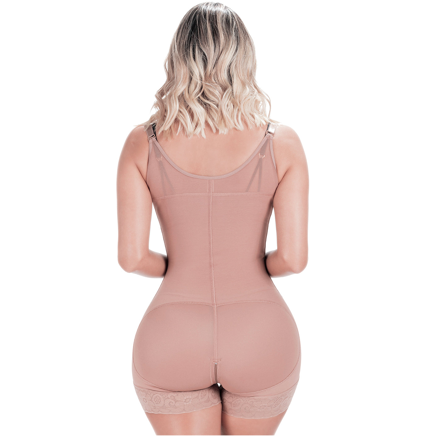 Fajas Colombianas Postpartum & Post-Surgery Tummy Tuck Compression Bodysuit – Open Bust Short Shapewear | Powernet